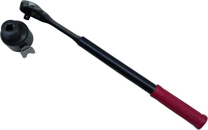 Adjustable Ratcheting Hydrant Wrench, 17.3" Length | 7/8" to 1-3/4" Pentagon Nuts, 3/4" to 1-1/4" Square Nuts