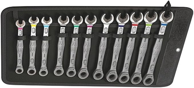 WERA 05020013001 Joker Combination Wrench-Set, 11 Pieces