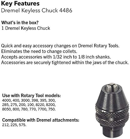 Dremel 220-01 Rotary Tool Work Station with MultiPro Keyless Chuck