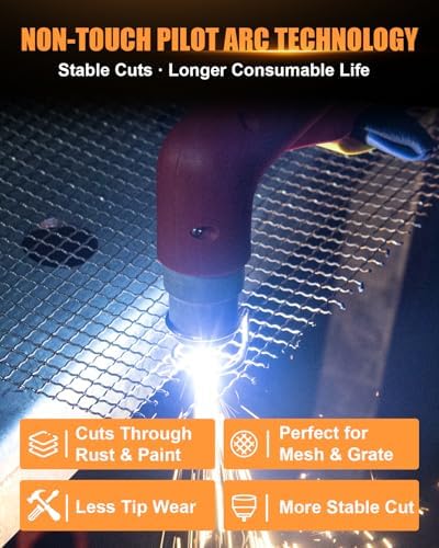 HIZONE 65A 1" Max Cut Plasma Cutter Machine