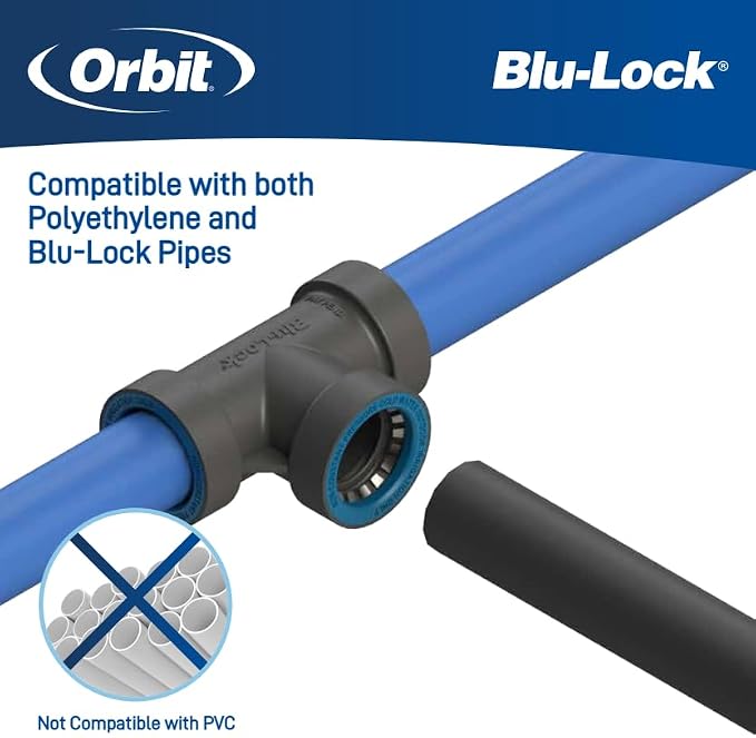 4-Pack 10-Pack Orbit Poly Pipe Tubing Cutter, Sprinkler Tube Cutting Tool - Cut up to 1 1/4 Inch - 26120