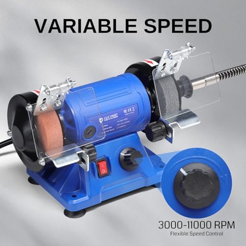 SainSmart Mini Bench Grinder and Polisher, 3-inch Table Grinder