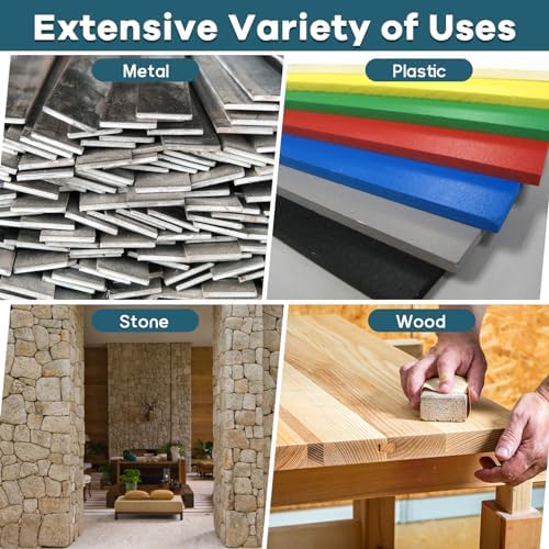 4x36 Inch Belt Sander Sanding Belts Kit 16 Pcs (4 Each of 40/60/80/120 Grits), Zirconia Belt Sander Paper Sanding Belts for Wood, Metal, Cars, and Furniture, 16-Pack