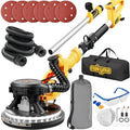 Drywall Sander, 950W 8.5A Electric Drywall Sander with Vacuum Dust Collector, 9 Variable Speed 800-2100RPM, Foldable & Extendable Handle, Wall Sander for Popcorn Ceiling, Drywall Pole Sander