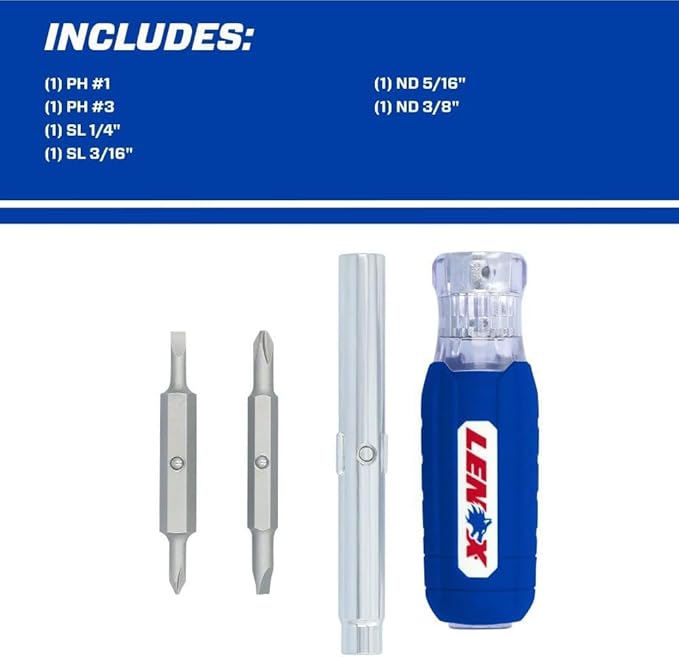 Lenox 6-In-1 Multi-Bit Screwdriver