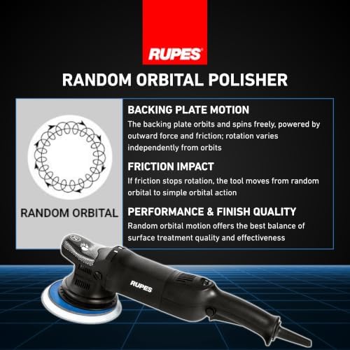 Rupes LHR21ES Big Foot Random Orbital Polisher