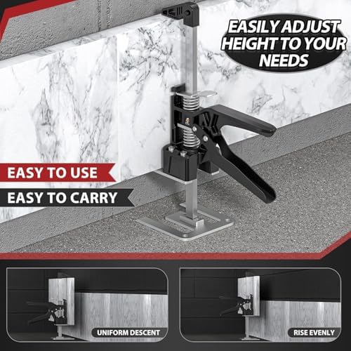 XClifes Labor Saving Arm Jack, 2 Pack Furniture Lifter Tool,Charcoal/Silver