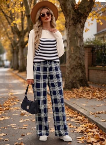 WIHOLL Two Piece Sets for Women Fall Outfits Casual Matching Lounge Sets