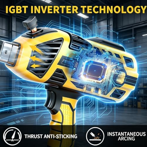Portable Welding Machine, Handheld Welder with 6-Level Current Adjustment