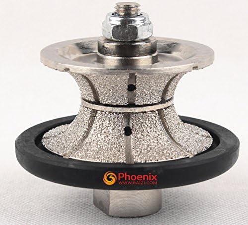 V30 30mm Full Bullnose Diamond Hand Profiler/Router Bits with 5/8-11 Thread for Granite Countertop