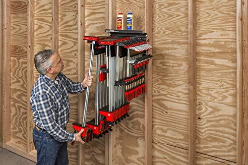 Woodpeckers Clamp Rack-It System - 24" Base - 3 Large Arm Sets + 2 Small Arm Sets
