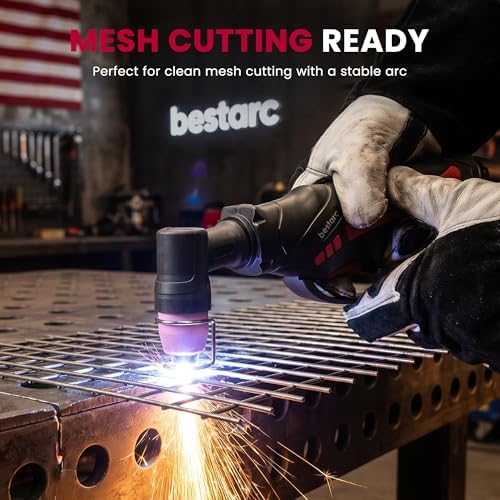 Bestarc 50A Plasma Cutter, Non-Touch HF Pilot Arc, 110/220V Dual Voltage