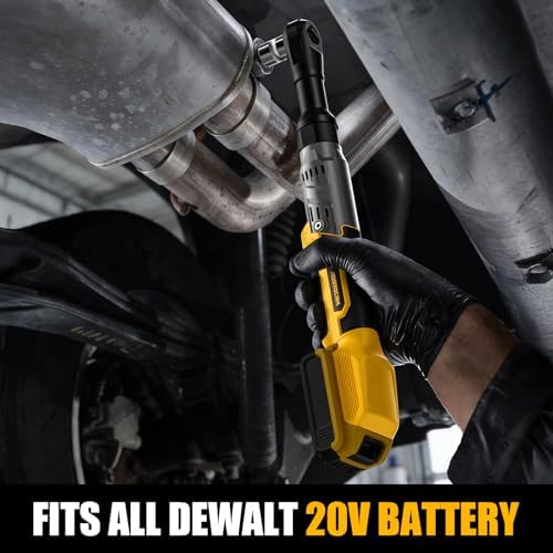 3/8" Cordless Ratchet Wrench for DeWalt 20V, 75 Ft-lbs(102N.m)