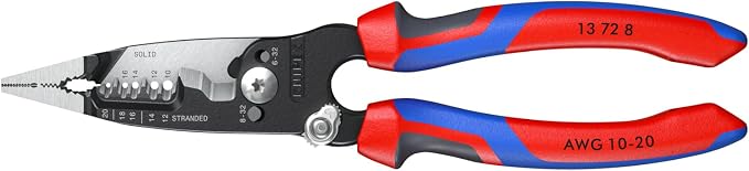 KNIPEX Tools 13 72 8 Forged Wire Stripper,8-Inch,(Pack of 2)