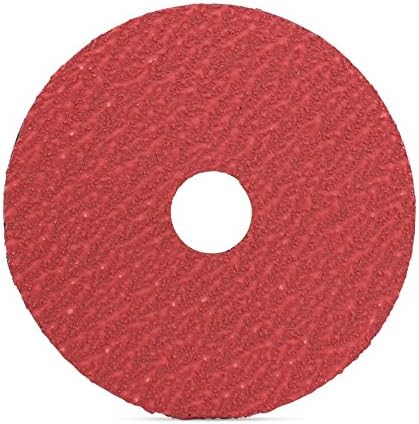 BHA 5" x7/8" Ceramic Resin Fiber Discs, 120 Grit - 25 Pack