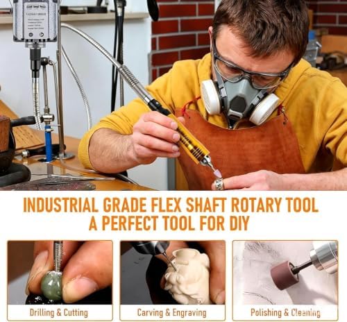 lesolar 1000W 30000RPM Flex Shaft Rotary Tool