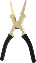 YESWELDER 8" MIG Welding Pliers, Anti-Rust and Durable High-Carbon Steel, Black&Golden All-In-One Multifunctional MIG Pliers for Professional Welding