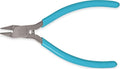 Xcelite Ms54-5J Electronic Cutters, Straight Diagonal, Tapered Head, Flush, Features Blue Cushion Grips
