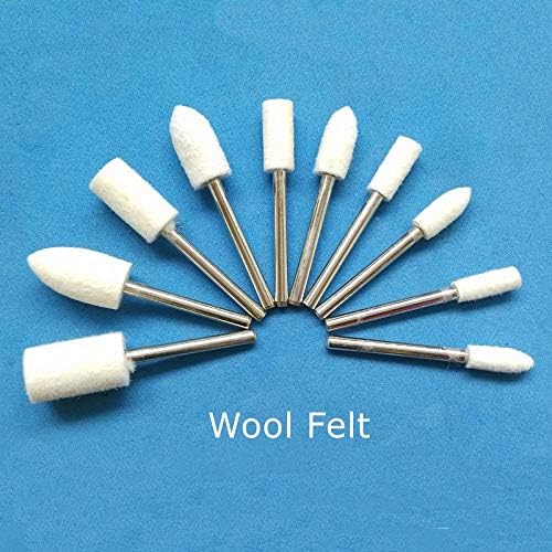 100 pieces Mounted Points Grinding Heads Mini Electric Drill Accessories Polishing Wheel Bobs,as shown
