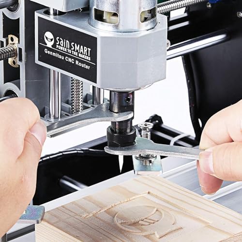 Genmitsu CNC 3018-PRO Router Kit, 3-Axis CNC Machine, Mini Milling Machine