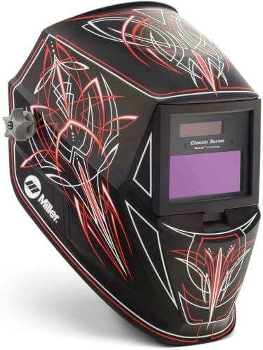 Miller Classic Series Welding Helmet, ClearLight™, Shade 8-13, Rise