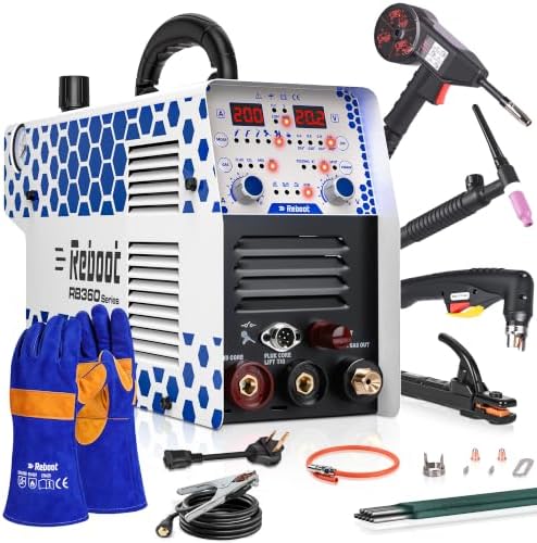 Reboot Aluminum Spool Gun Plasma Cutter Welder Machine Combo 200A