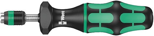 Wera 05074710001 Kraftform 7445 Hexagon Torque Screwdriver, 1/4" Head, 2.5-11.5"/lbs Variable Torque Adjustment Range