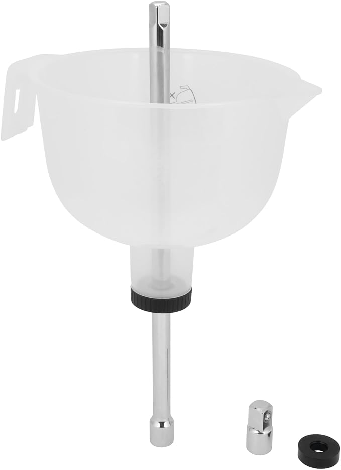 Performance Tool W4085 6 in. Automotive Oil Filter Removal Cup | Catches fluids to prevent spills and splashes. Fits 3/8 and 1/2 in. drive wrenches. Fast oil change tool