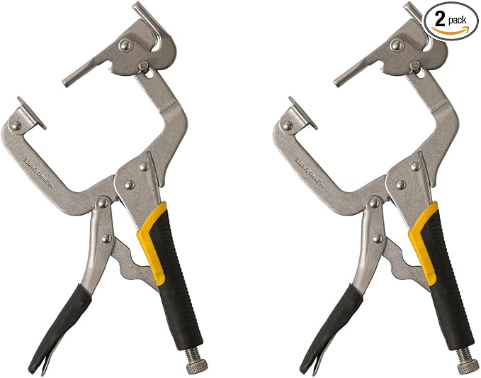Xiao & Dao Pro Woodwork Right Angle Clamp 13 Inch Corner Clamp Tools Two Pins to Use 2-pack