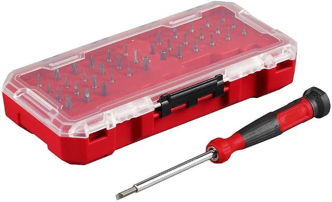 Fit for Milwaukee 48-22-2935 39-in-1 Precision Multi-Bit Screwdriver Set, Red