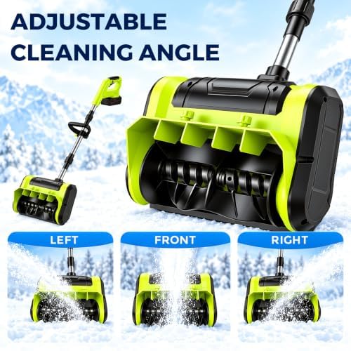 12 Inch Electric Snow Shovel 21V Battery Cordless Snow Blower
