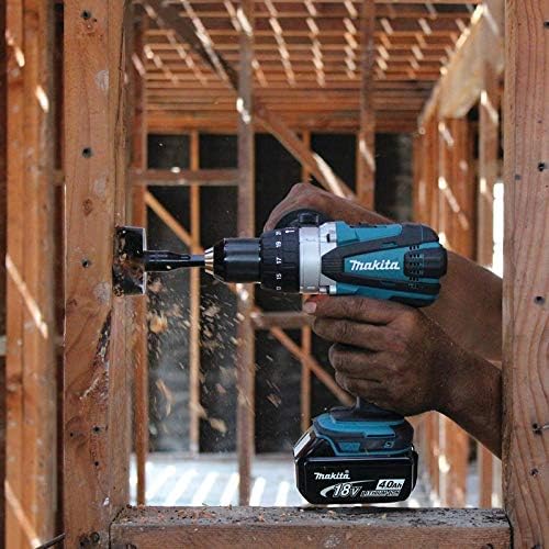 Makita XPH03Z-R 18V LXT Cordless Lithium-Ion Hammer Drill Driver (Bare Tool) (Renewed)