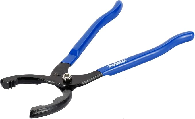 12" Adjustment Oil Filter Wrench Pliers, 60mm to 102mm | Universal Oil Filter Removal Tool for Easily Remove Engine Oil Filter