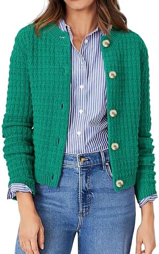 PRETTYGARDEN Women's Fall Lightweight Cardigan Sweaters