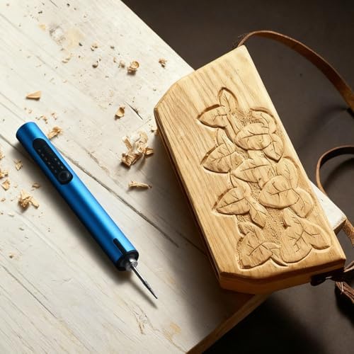 Mini Cordless Electric Engraving LED Light Pen with 33 Bits for DIY Crafts