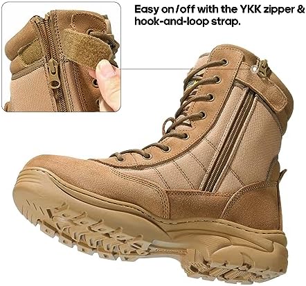 NORTIV 8 Men's Military Tactical Work Boots