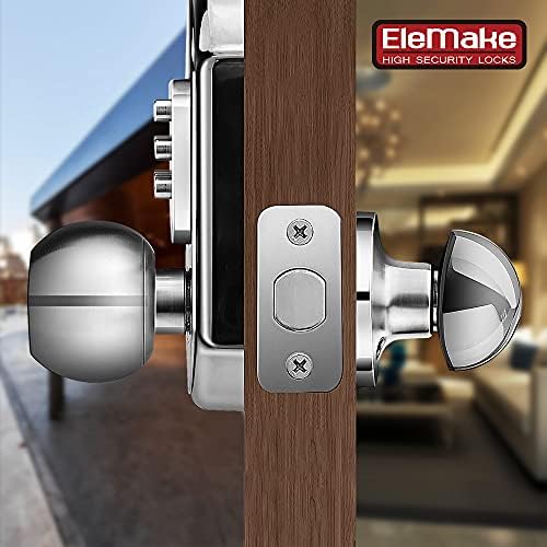 Keyless Entry Door Lock -Deadbolt Lock, Mechanical Door Lock, Deadbolt Keypad Mechanical Stainless Steel (Pass Code or Key) No Electronic