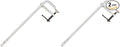 Wilton Light-Duty F-Clamp, 18" Opening, 4-3/4" Throat, 1200 Lbs. Clamping Force (Model 1200S-18) (Pack of 2)