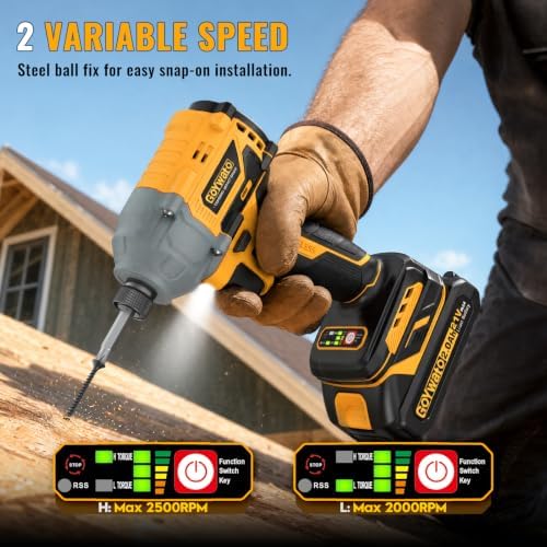 21V Brushless Combo Kits 3/8" Cordless Drill & 1/4" Impact Driver