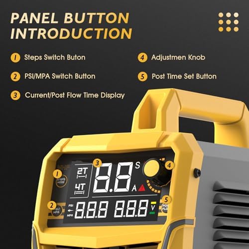 TOOLIOM 50A Non-HF Plasma Cutter, 110/220V Dual Voltage
