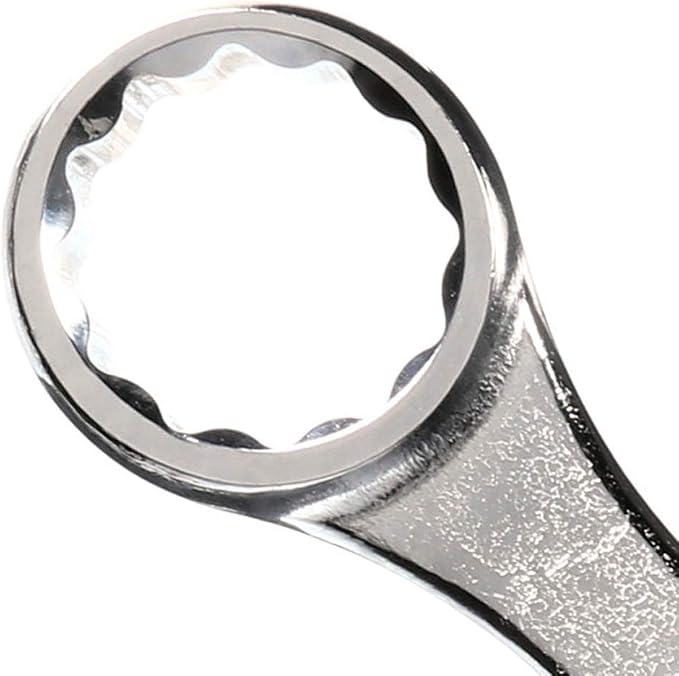 URREA 12-Point Combination Wrench - 3" Jumbo Mechanics Tool with Hot Drop Forged Construction & Satin Finish - 1296