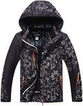 PHIBEE Big Boy's Waterproof Breathable Snowboard Ski Jacket