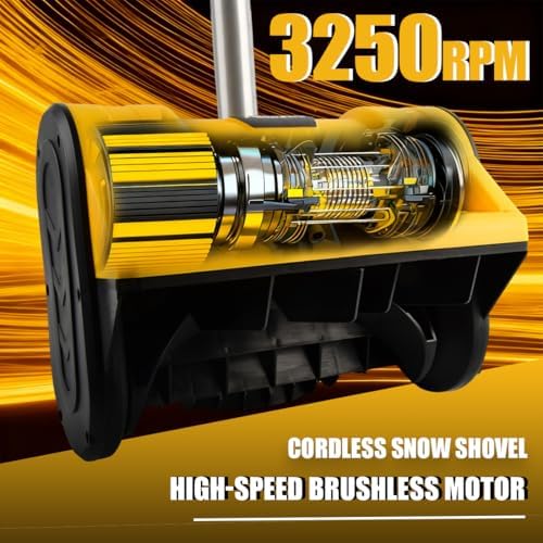 Cordless Snow Shovel Compatible with Dewalt 20V Battery Tool Only