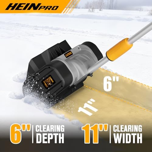 HEINPRO Cordless Snow Shovel Compatible with DeWalt 20V Max Battery