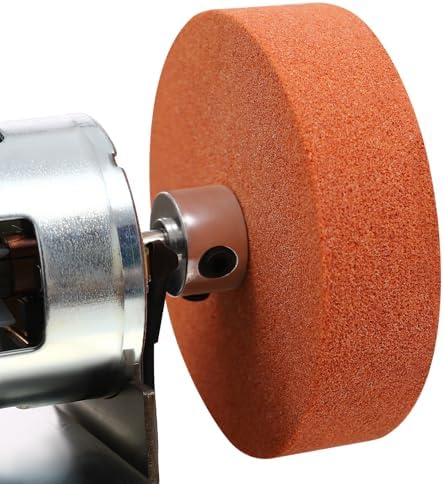 Mini Belt Sander, Knife Sharpener Electric Bench Grinder Sanding Machine, 3000-6000 RPM Belt Sander for Metal Working and Woodworking