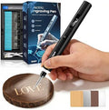 Vanlgs Engraving Pen for Metal Wood Glass Plastic Gift for Teens, Black