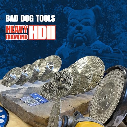 Bad Dog Tools 7" Endless HDII Multipurpose Cut/Grind Diamond Wheel