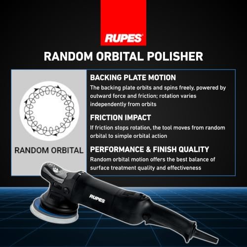 Rupes LHR 15ES Big Foot Random Orbital Polisher