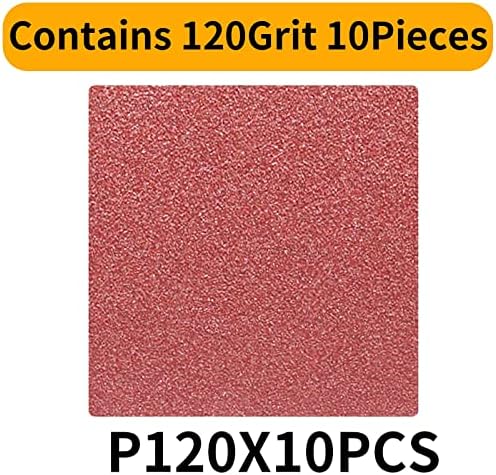 10 Pack 4x36 Inch Sanding Belts 120 Grit for Belt Sander