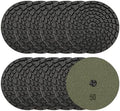 SHDIATOOL 4-Inch Diamond Polishing Pads 50 Grit 12PCS for Concrete Floor